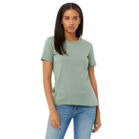 Tricou cu maneca scurta din jerseu CVC pentru femei
