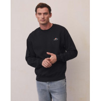Bluza vintage cu imprimeu mic cu logo