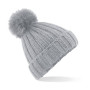 Caciula Verbier Fur Pop Pom Chunky Beanie Caciula Verbier Fur Pop Pom Chunky Beanie