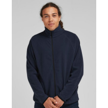 Microfleece fara eticheta cu fermoar complet pentru barbati