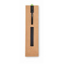 Etui negru sau nature din hartie