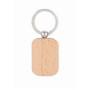 breloc dreptunghiular din lemn