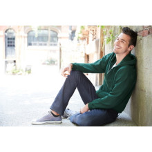 Hanorac fleece cu gluga 