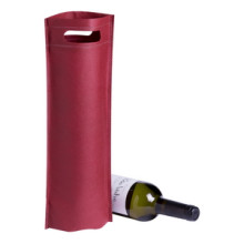 Punga cadou pentru sticla de vin din material netesut
