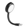 USB hub din plastic cu LED si USB 2.0
