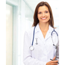 Ceas pentru infirmiere cu clips si cu lant din metal 