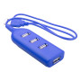 USB hub din plastic cu 4 iesiri