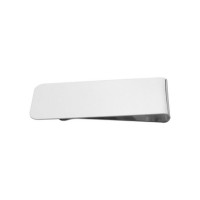 Clip cromat pentru bancnote, in cutie neagra de cadou.