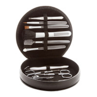 set manichiura in etui rotund 