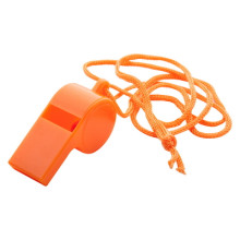 Fluier din plastic cu lanyard de acelasi culoare Fluier din plastic cu lanyard de acelasi culoare