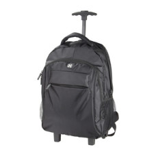 Troller, curea reglabila, buzunare cu fermoar, compartiment captusit pentru laptop
